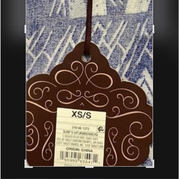 Knox Rose Surf's Up Blue Paisley Long Sleeve Duster Cardigan XS/S New - Picture 8 of 8